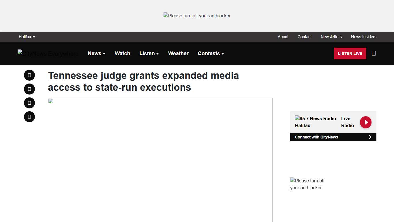 Tennessee judge grants expanded media access to state-run executions